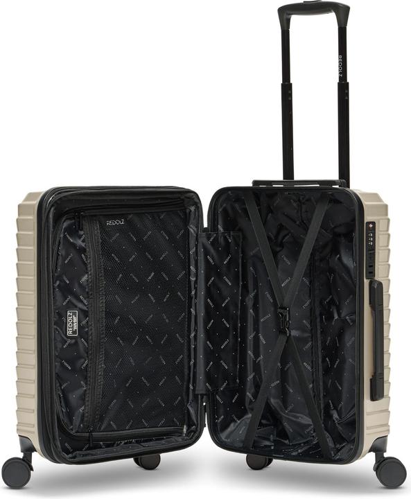 Immagine prodotto Redolz Essentials 18 Carrello da cabina a 4 ruote da 55 cm con piega elastica (44 l, Bagaglio a mano (fino a 50 litri))