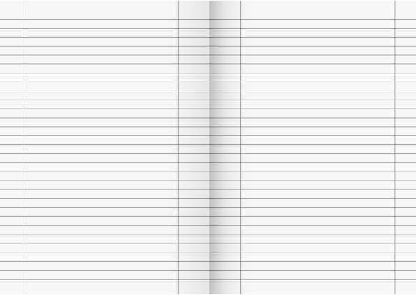 Produktbild Schulheft (A4, Liniert, Harter Einband)