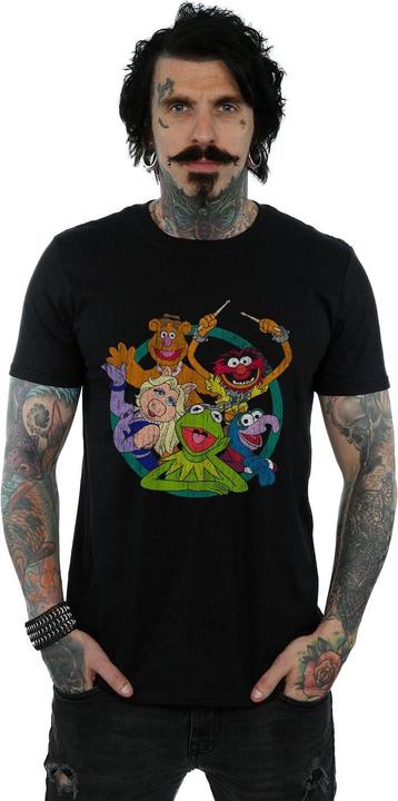 Immagine prodotto Disney The Muppets Group Circle Maglietta Uomo (XXL)