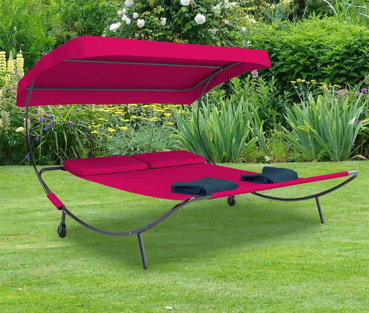 Actual product image VCM Double lounger garden lounger 2 people Bindox (200 cm)
