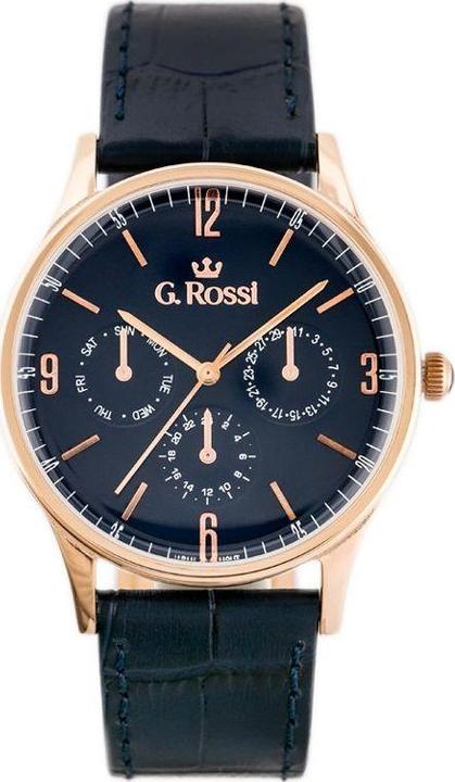 Produktbild Gino Rossi watch 10737A-6F3 (zg258f) blue (42 mm)