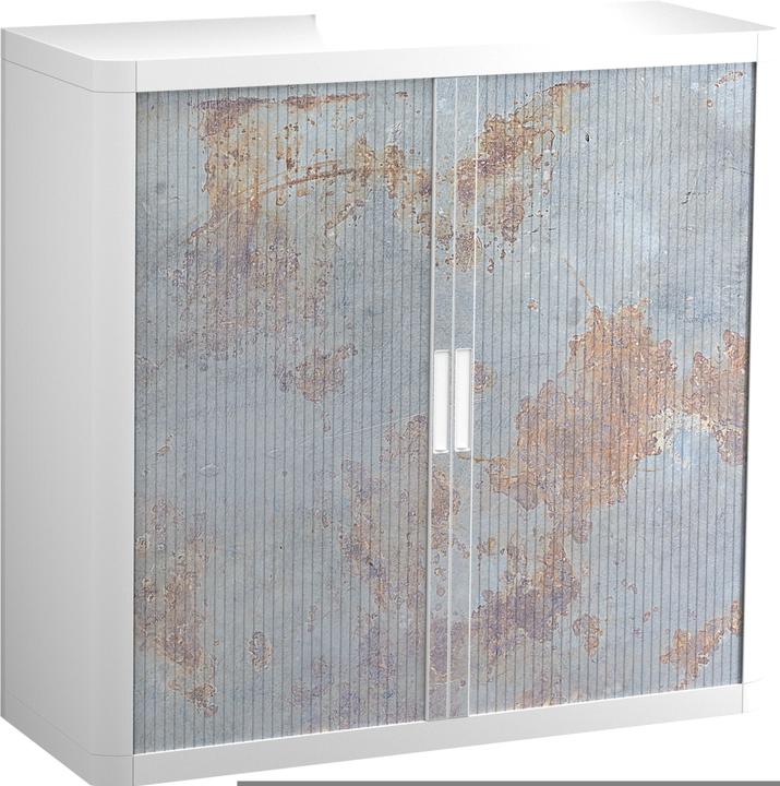 Actual product image Paperflow easyOffice Industrial roller shutter cabinet 62529 1 shelf 110.0 x 41.5 x 104.0 cm