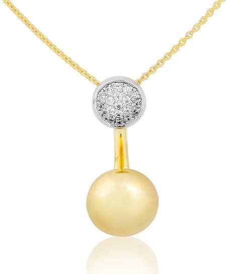 Actual product image Breuning PENDANT - BRILL. 0,19 Ct. H/si (585, - Gold)