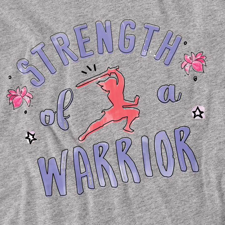 Actual product image Mulan Unisex Adult Strength Of A Warrior T-Shirt (L)