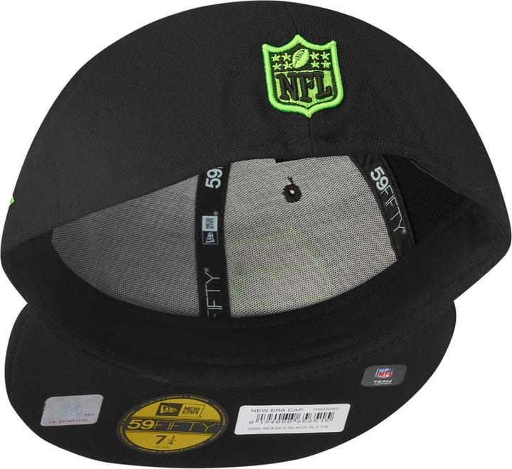 Produktbild New Era 59Fifty Cap - NEON SCRIPT Seattle Seahawks - 7 3/8 (7 3/8)