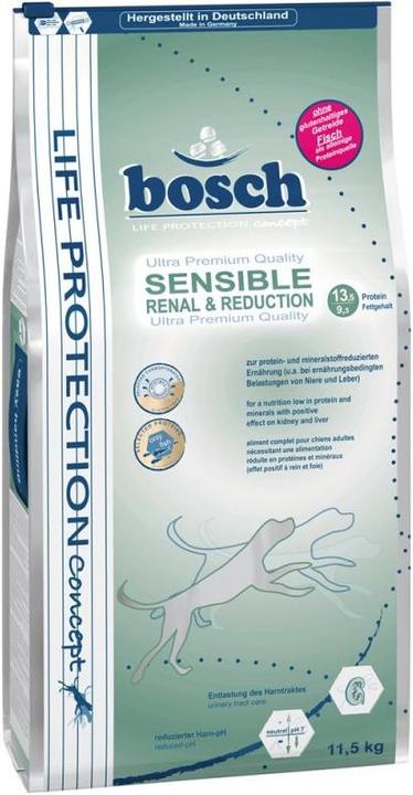 Actual product image Bosch Petfood Sensible Renal & Reduction (Adult, 1 pcs., 11500 g)