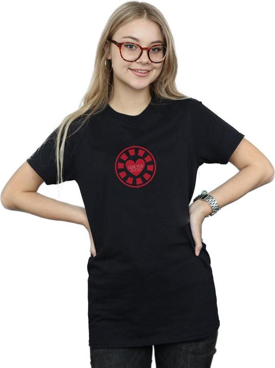 Produktbild Avengers Endgame I Love You 3000 Tony Stark Heart TShirt (XXL)