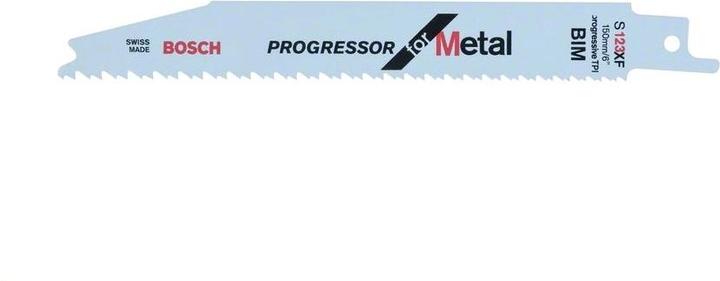 Produktbild Bosch Professional Zubehör Säbelsägeblatt S 123 XF Progressor for Metal, 5er-Pack