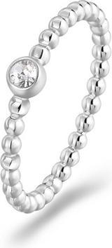 Produktbild Sagapo S'AgapÃµ - Minimalist steel ring with For Love SFV46 crystal - Circuit: 50 mm (50)