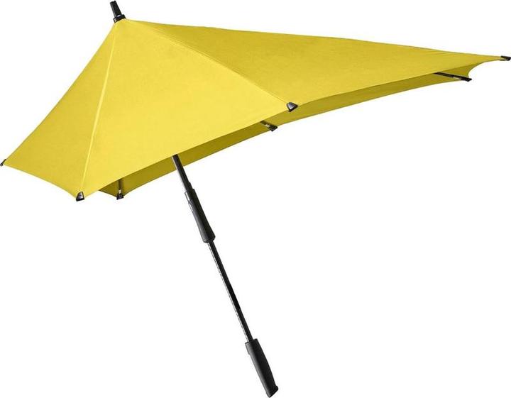 Senz Regenschirm / Stormparaplu - faltbar - xxl Stick Sturm Regenschirm - Gelbgelb
