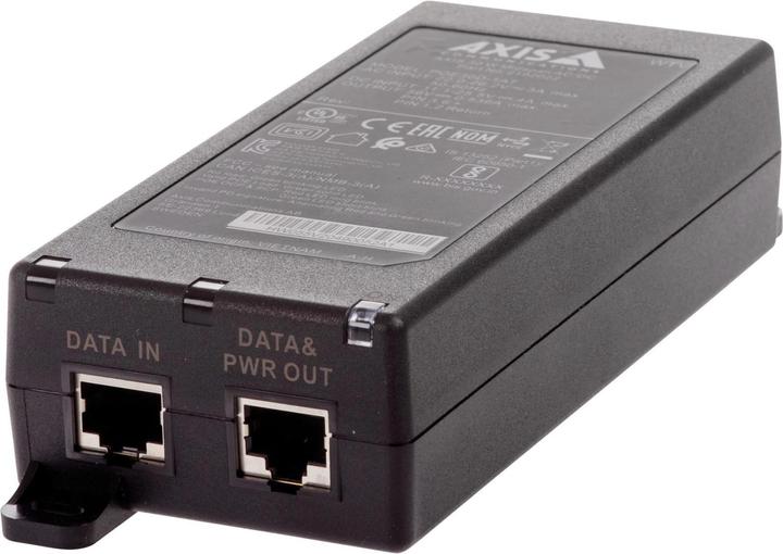 Axis PoE+ Injector 30 W Midspan AC/DC 24 V AC and 10-28 V DC (802.3at (PoE+), 30 W)