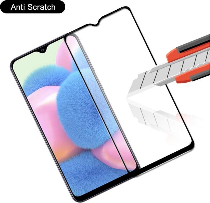 Image du produit Screenguard Samsung Galaxy A30s Full Screen Protective Glass 2.5D 9H (1 pièce(s), Samsung Galaxy A30s)