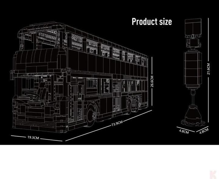 Actual product image Mould King Double-decker bus - Limited Edion