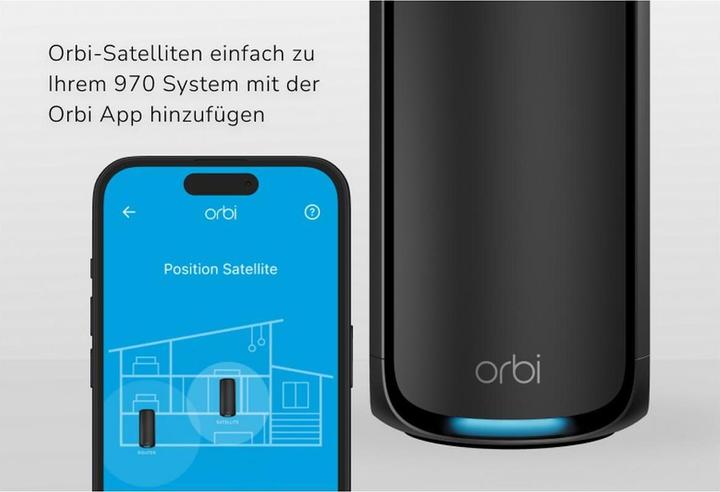 Produktbild Netgear Orbi 970 Mesh-Satellit RBE970B-100EUS