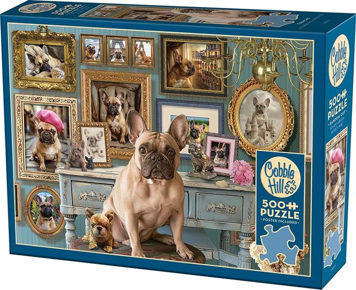 Produktbild Cobble Hill Französische Bulldogge 500 Teile (500 Teile)