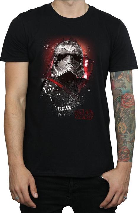 Actual product image Star Wars Mens The Last Jedi Captain Phasma Brushed T-Shirt (XL)