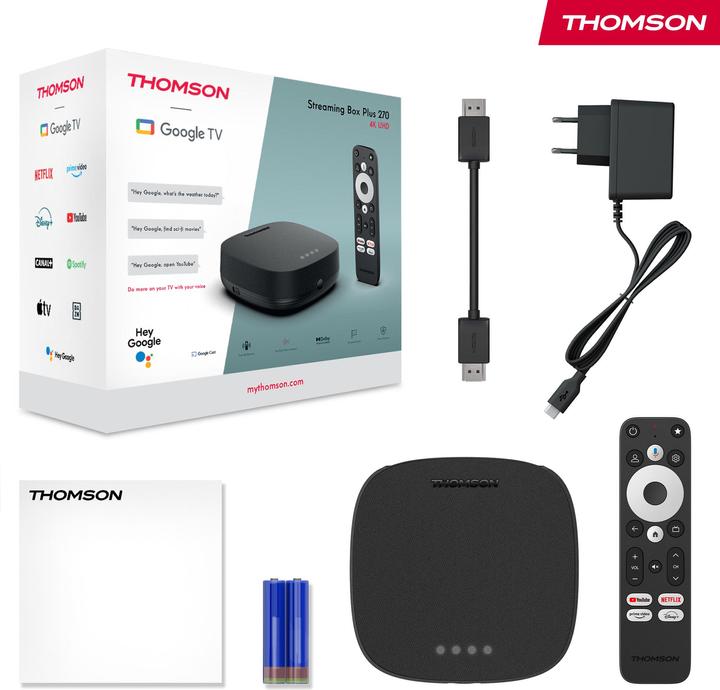 Actual product image Thomson Streaming Box Plus 270 (32 GB, Android 12)