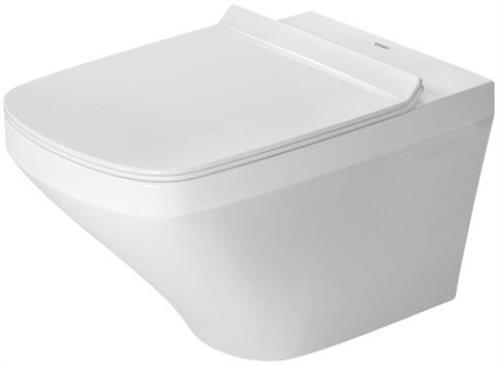 Actual product image Duravit Durastyle Rimless white wall-hung WC set with SoftClose WC seat and concealed fixings