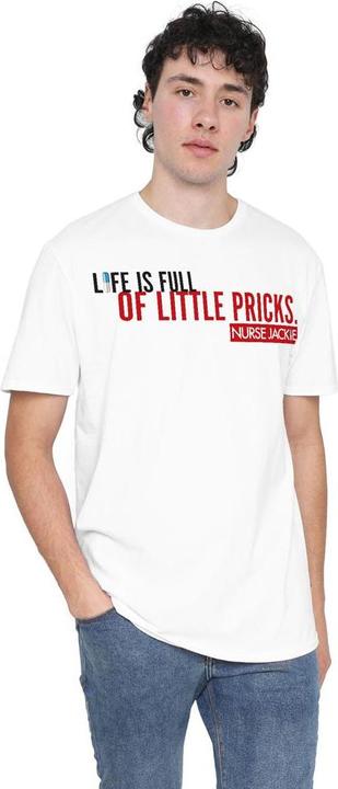 Immagine prodotto Nurse Jackie Life Is Full Maglietta Uomo (XL)