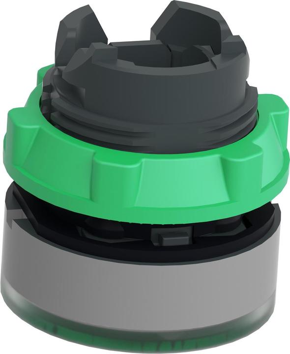 Produktbild Schneider Electric Leuchtdrucktaster, Front, gerillt, ZB5AW333SC0