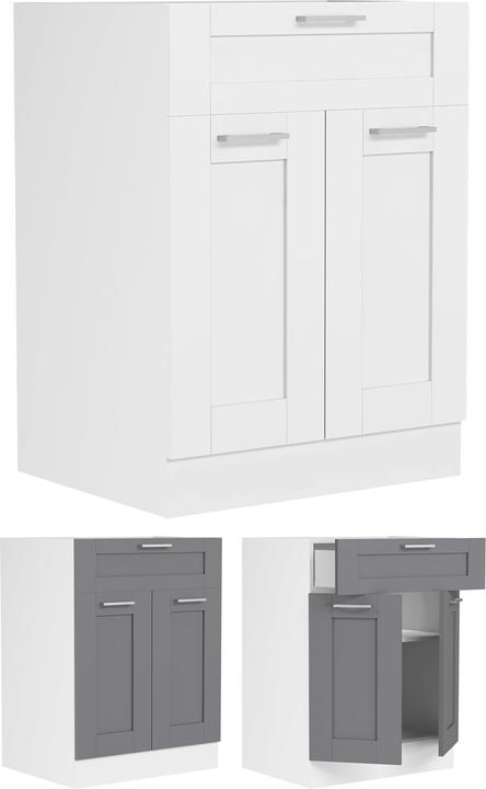 Actual product image VCM Küchenschrank B 60 cm Unterschrank Colura (60 x 46 x 82 cm)