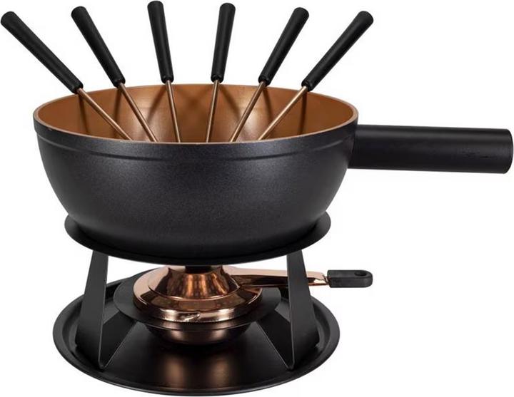 Actual product image Nouvel Cheese Fondue - Set Copper (Cheese fondue)