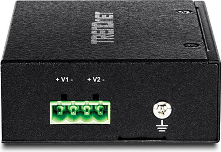 Actual product image Trendnet TI-SG104 PoE splitter (DIN rail mounting possible) (PoE Splitter)