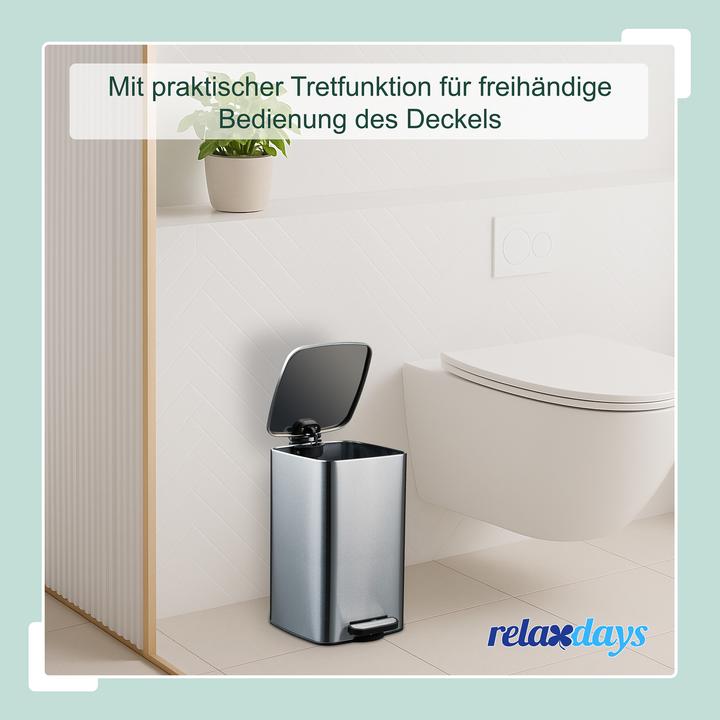 Image du produit Relaxdays Seau à maquillage (8 l)
