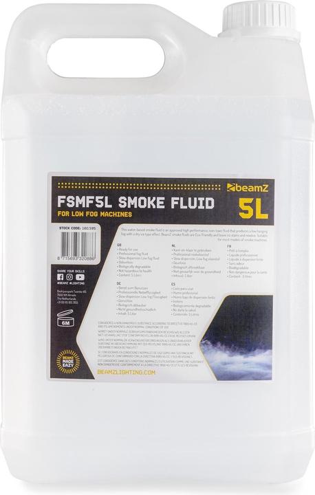 BeamZ Nebelfluid FSMF5L Low Fog (Nebelfluid)