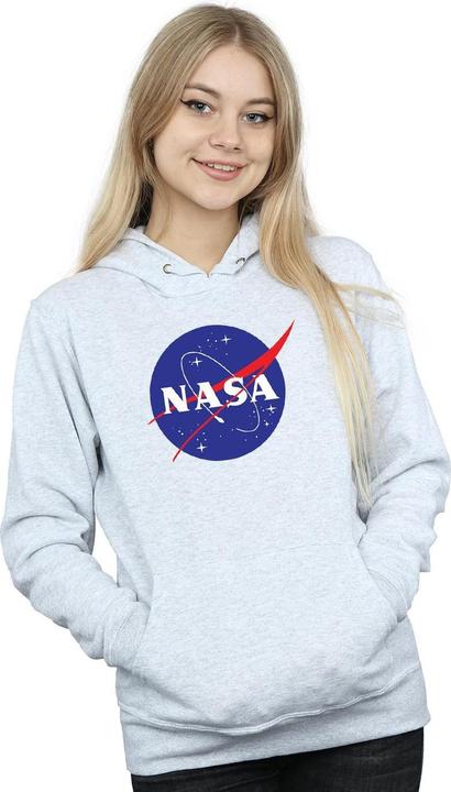 Actual product image Nasa Womens/Ladies Insignia Logo Hoodie (XXL)