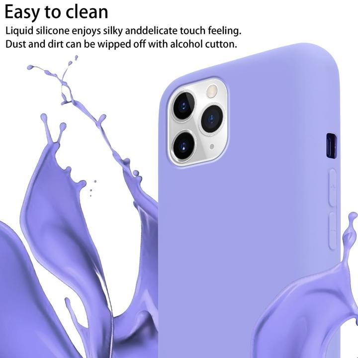 Actual product image Cadorabo TPU Cover Mobile Phone Chain Liquid (Apple iPhone 11 Pro Max)