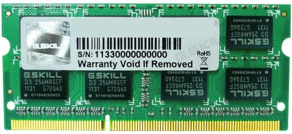 Actual product image G.Skill Standard (1 x 4GB, 1333 MHz, DDR3-RAM, SO-DIMM)