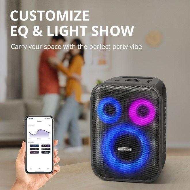 Image du produit Tronsmart Enceinte sans fil Bluetooth Halo 110 (noir) (18 h, Fonctionnement sur batterie)