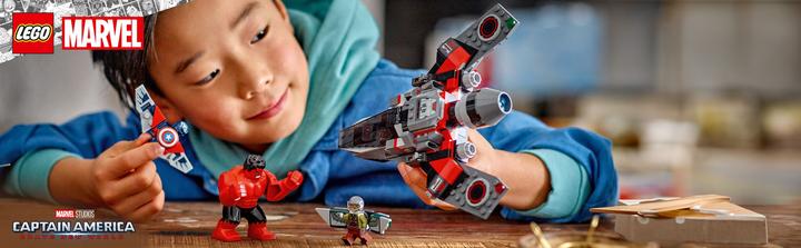 Immagine prodotto LEGO Showdown zwischen Captain America und Red Hulk (76292, LEGO Marvel)
