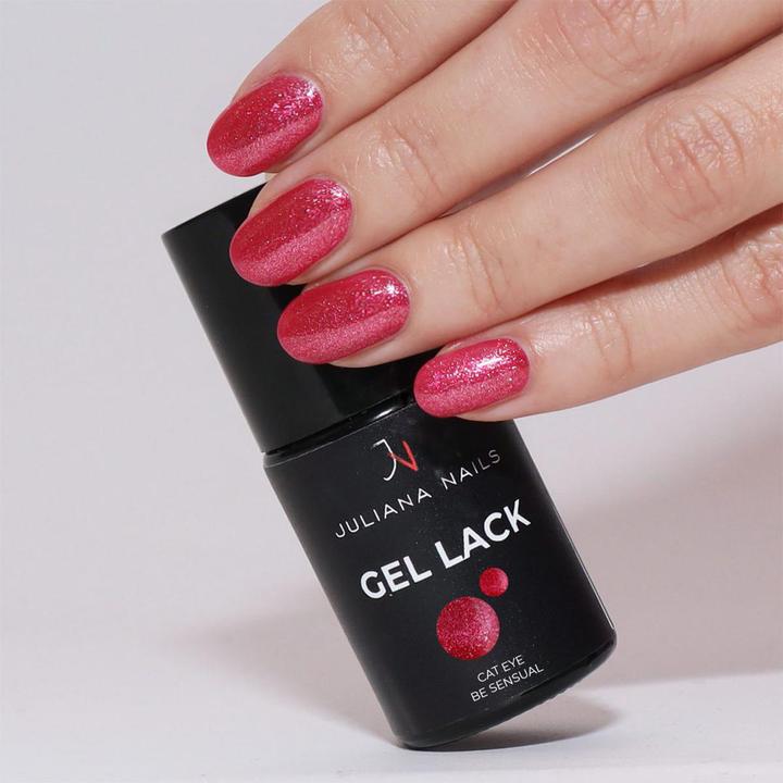 Image du produit Juliana Nails Gel Lack Cat Eye Be Sensual (Cat Eye Be Sensual, Vernis à ongles effet gel)