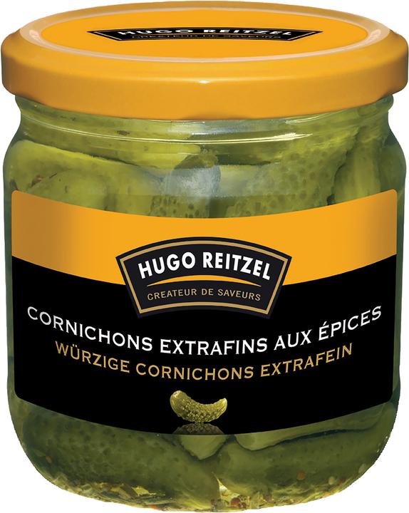 Produktbild Hugo Reitzel Cornichons extrafein (380 g)