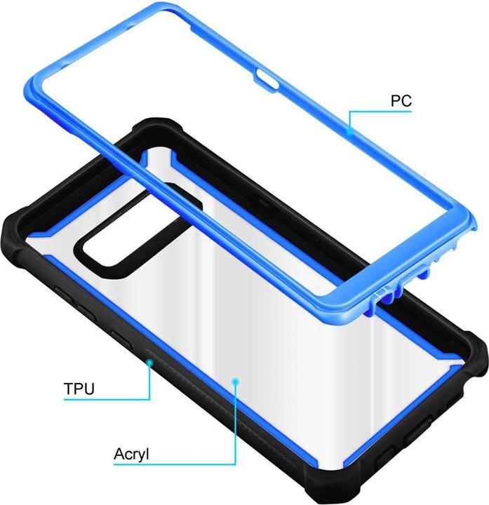 Image du produit Cadorabo Couverture acrylique hybride 2 en 1 (Samsung Galaxy Note 8)