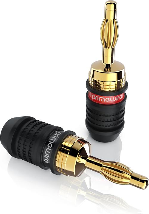 Image du produit Primewire Fiche banane pour câble de haut-parleur jusqu'à 3,5mm².