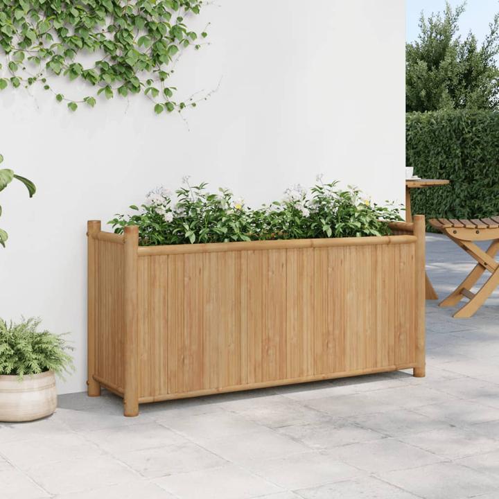Produktbild VidaXL Pflanzkübel Hochbeet Pflanzkasten Gemüsebeet Blumenkasten Garten Bambus