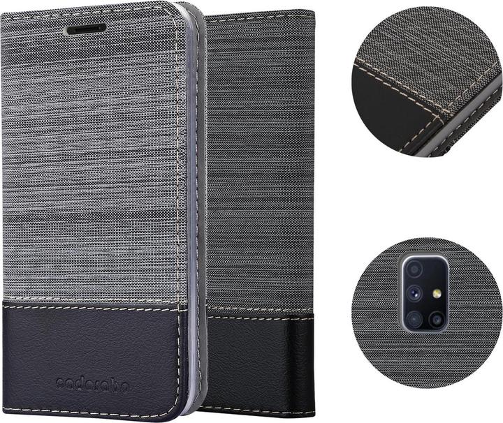 Actual product image Cadorabo Book Jeans Optics Cover (Samsung Galaxy M51)