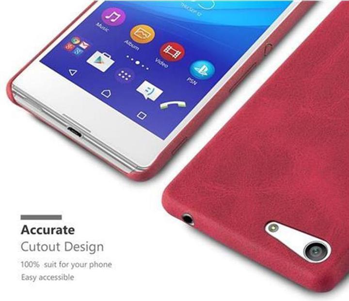 Immagine prodotto Cadorabo Copertina rigida in similpelle con struttura (Sony Xperia M5)