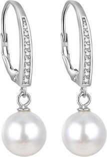 Produktbild Beneto Beautiful silver earrings with real pearls AGUC862PL