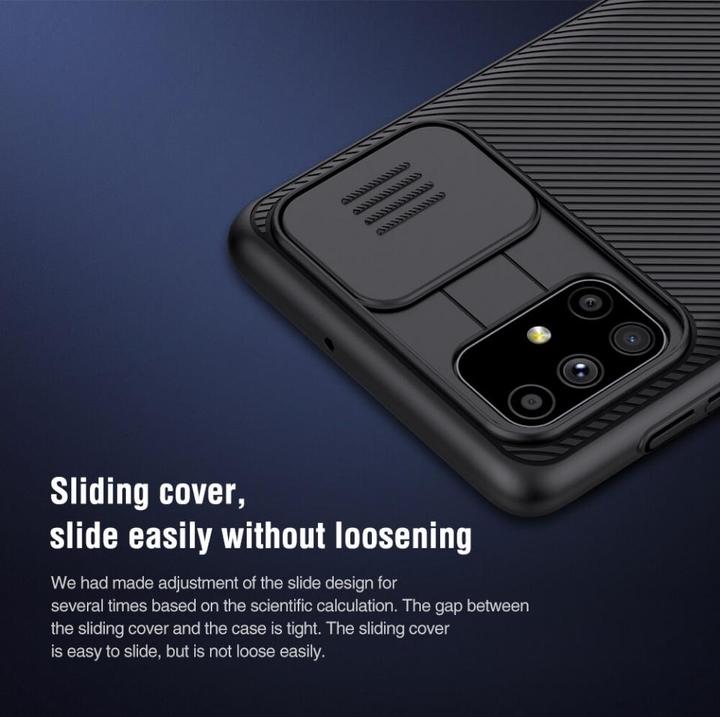 Produktbild Nillkin CamShield case for Samsung Galaxy M51 (black) universal (Samsung Galaxy M51)