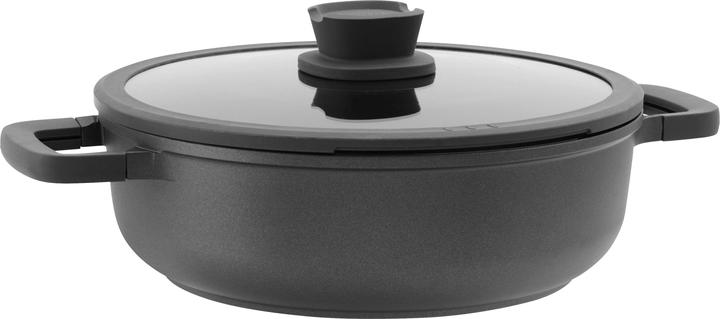 BergHoff Sauté pan Leo Stone+ 28 cm (28 cm, Casserole + Stewpot, Aluminium)