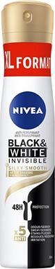 Produktbild NIVEA Anti-Spray Sprayack & White (Invisible Silk y Smooth) 150 ml 200ml (L) (Spray, 200 ml)