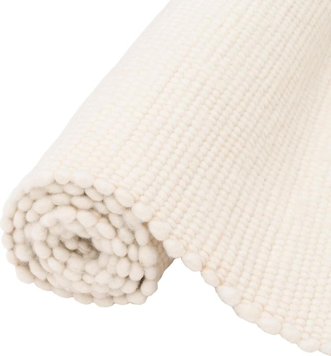 Actual product image Pergamon Natur Teppich Wolle Alaska Meliert (120 x 180 cm)