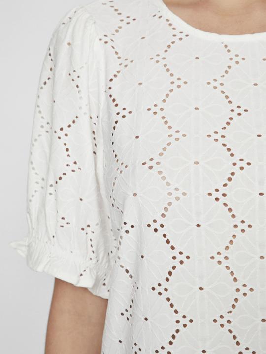 Actual product image Vila Round neck top with short sleeves (XL)