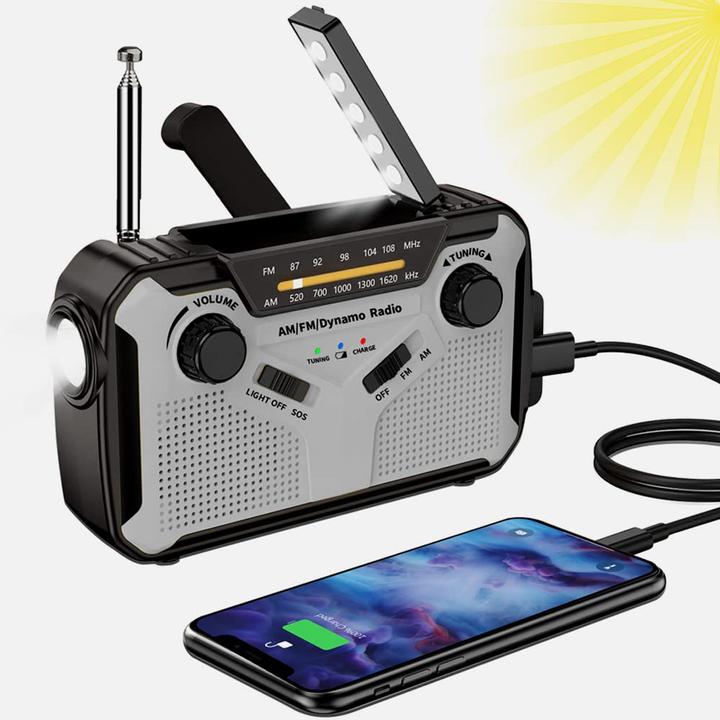 Actual product image Paidashu Crank radio (AM, FM)