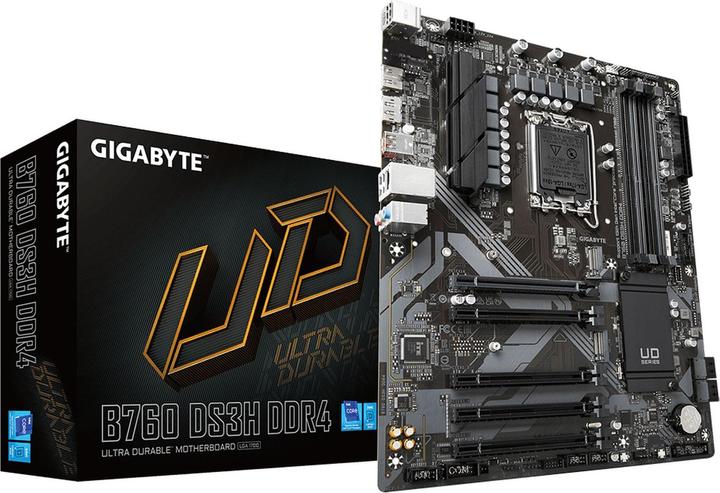 Immagine prodotto Gigabyte B760 DS3H DDR4 (LGA 1700, Intel B760 Express, ATX)