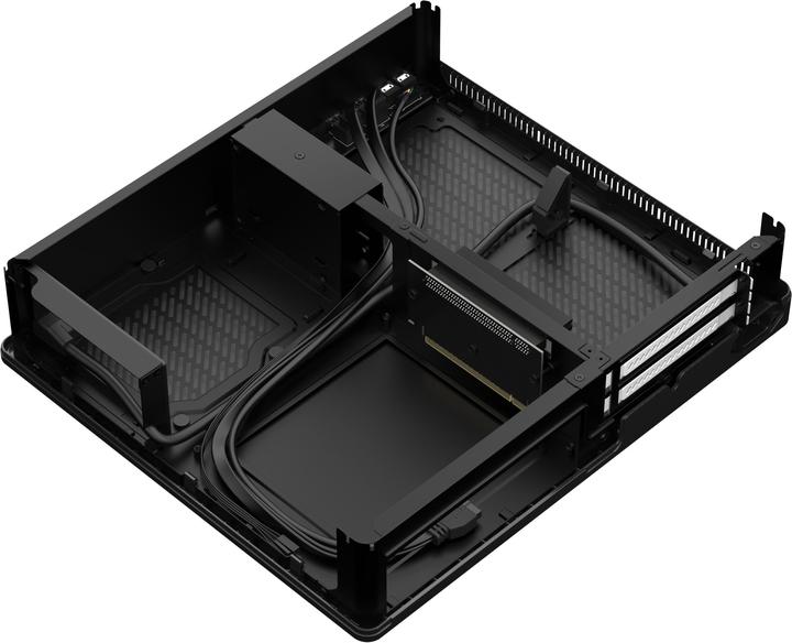 Actual product image Fractal Design Node 202 SFX HTPC Case w/Anode Bronze 450W PSU Mini ITX 310mm GPU (Mini-ITX)